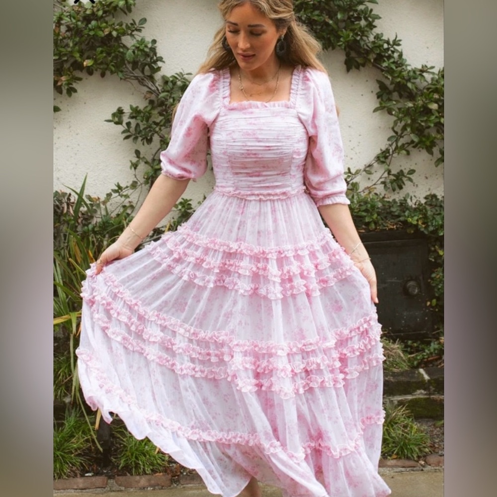 Ivy City Co Floral Aniston Dress